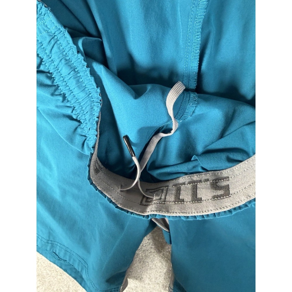 5.11 Tactical Men's PT-R Havoc Shorts Teal Training Athletic Gym Athletic L 8" - Picture 6 of 11